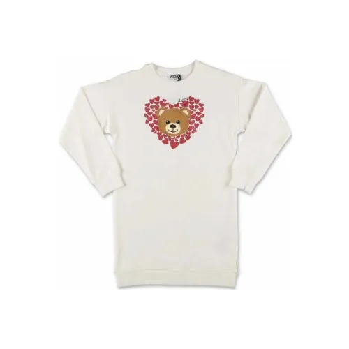 MOSCHINO Белые Платья для Детей