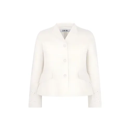 DIOR SS24 Бизнес Костюм Пальто Сливочный Детский