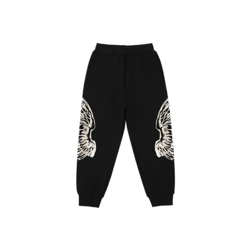 BOY JUNIOR Детские Вязаные Тренировочные Штаны Черные