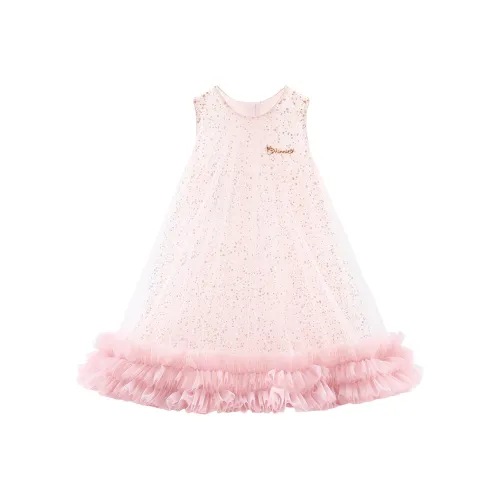 Disney Детское платье розовое для детей 3-7 лет