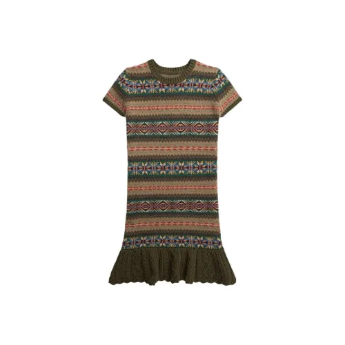 Polo Ralph Lauren Платье Многоцветное Детское