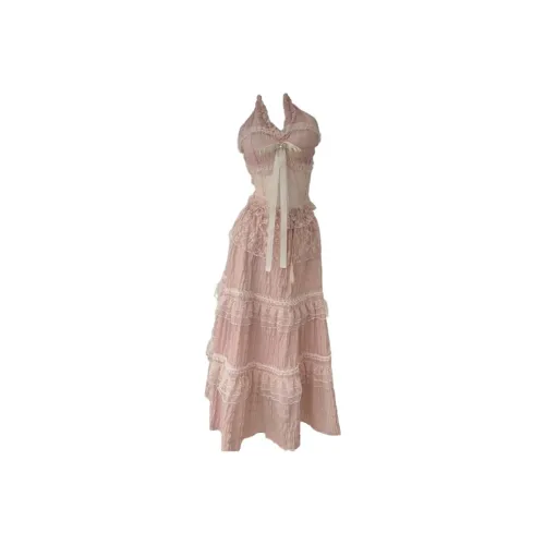 FINDSME GAGA Комплект с юбкой Женские Розовый