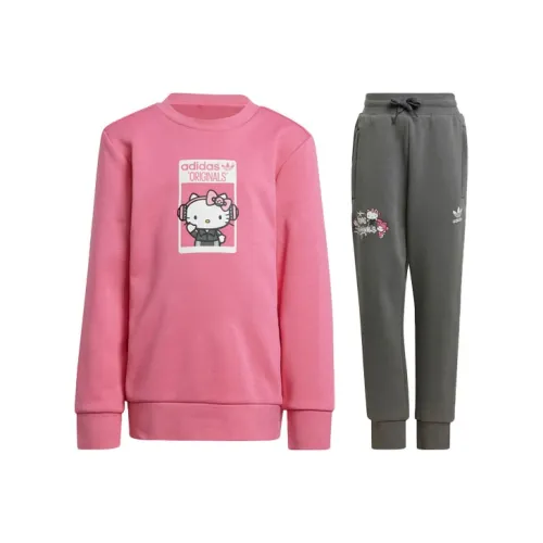 Adidas Originals x Hello Kitty Повседневная спортивная одежда HELLO KITTY CREW SET Детский