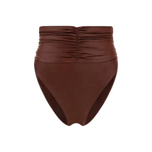 MAGDA BUTRYM Плавательные шорты Женские Коричневые