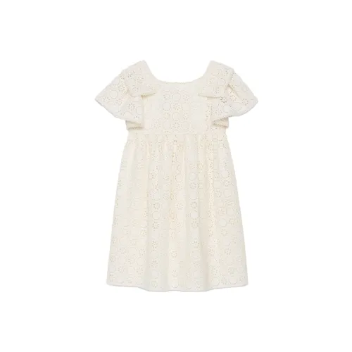 GUCCI Белые Платья для Детей