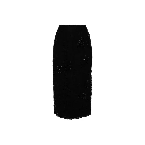 CarolinaHerrera Повседневный Длинный Юбка Женские Черный