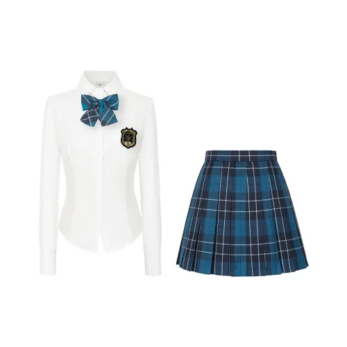 9 Кошачьих Лакомства Sticks UNIFORM Женские Белый Синий