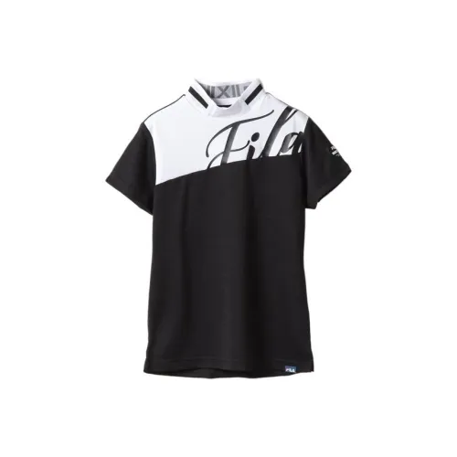 FILA Golf Series Черная Женская Одежда для Гольфа