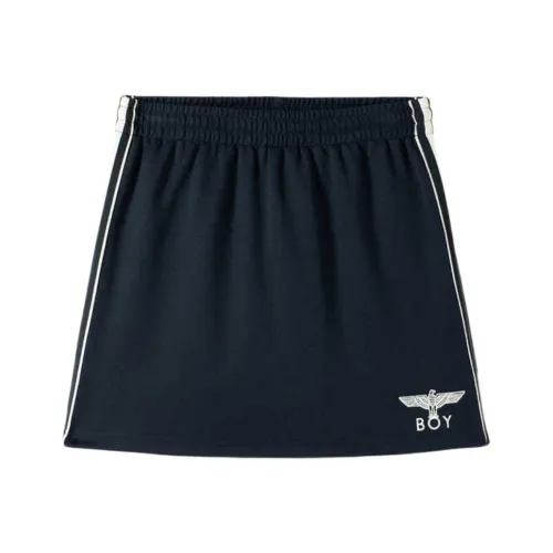 Boy London Повседневные короткие юбки Женские Темно-синий