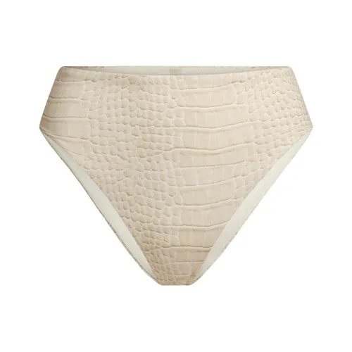 SKIMS SS25 Фирменный Плавание HIGH WAISTED Бикини Низ Плавательные Шорты Женские