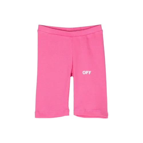 OFF Белый Розовый Kids Short
