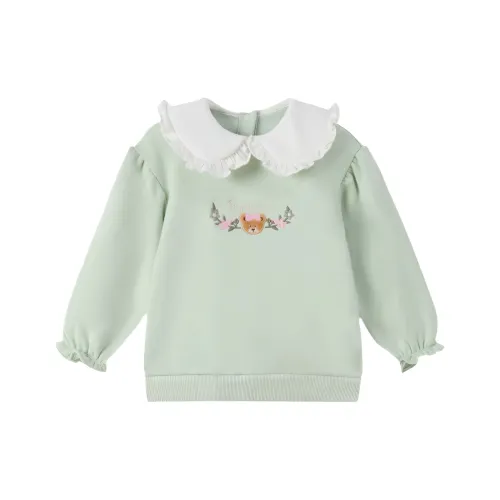 PAW IN PAW Свитшот Светло-зеленый Детский