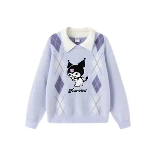 BALABALA X SANLIOU LIANMINGKUAN Свитер Kuromi Cinnamoroll Детский