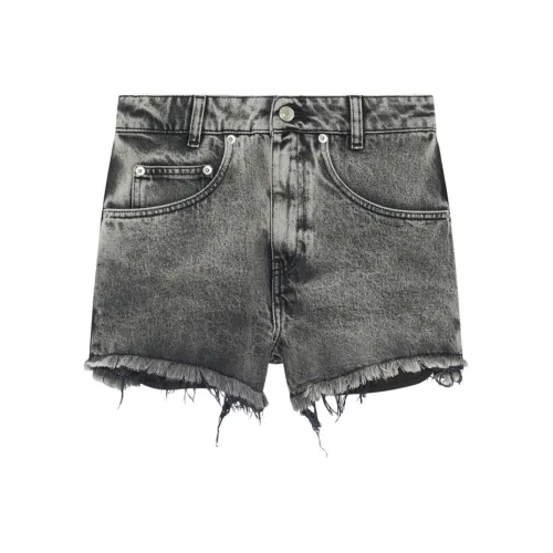 IRO NIGHT Джинсовые шорты Женские Темно-серый