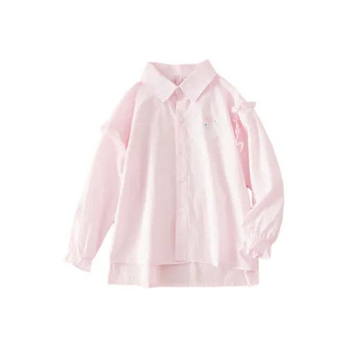 October Mommy Рубашка Девичья Розовая Детская