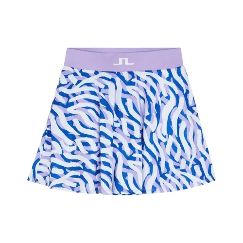 J.Lindeberg Повседневные короткие юбки Женские Фиолетовый