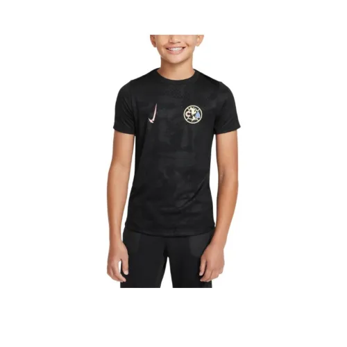 nike Клуб AméricaDri Форма T Рубашка FW24 ACADEMY Pro Третье Черное Подростки