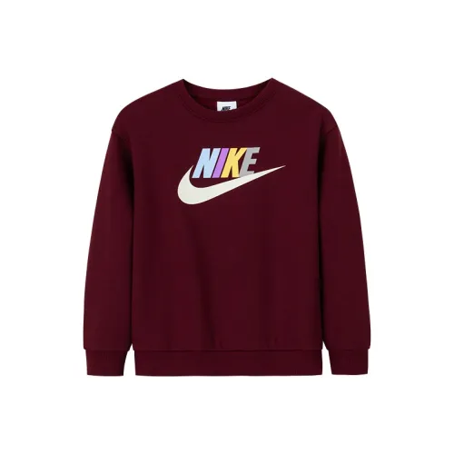 Толстовка Nike Командная Красная для детей 3-7 лет