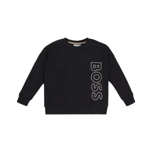 HUGO BOSS Черные Детские Рубашки T