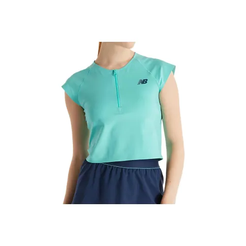 New Balance Tournament Теннис Топ Женский Зеленый