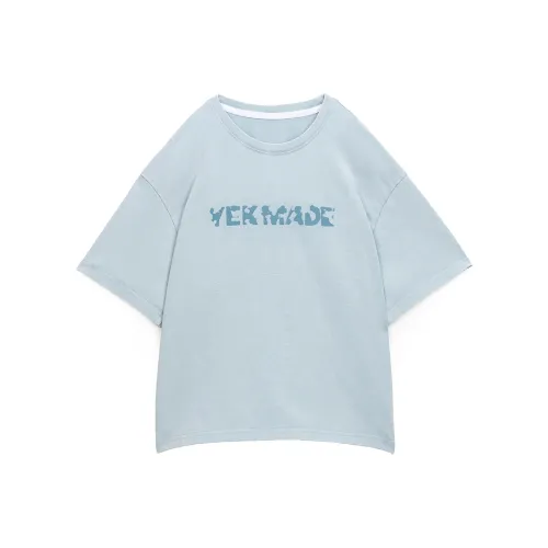 YEK Светло-синие Детские Рубашки T