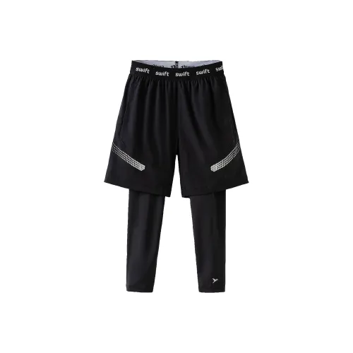 SWIFT Черный Агат Kids Вязаные Тренировочные Брюки