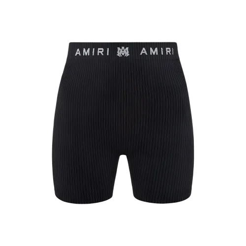AMIRI FW24 Велошорты и Велошорты Женские Черные