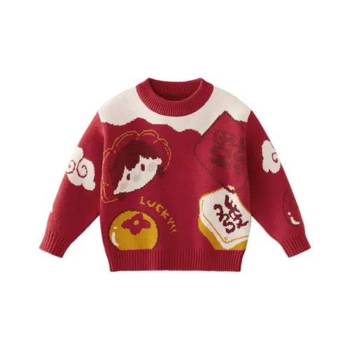 JELLYBABY Свитер Красный для детей 3-7 лет