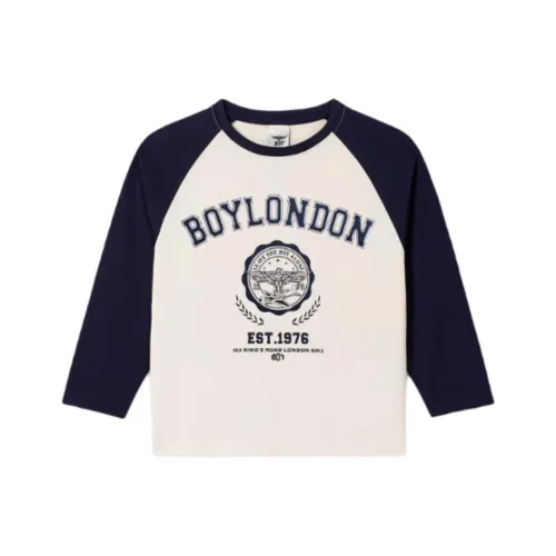 BOY JUNIOR T-Рубашка FW24 Экрю Детская
