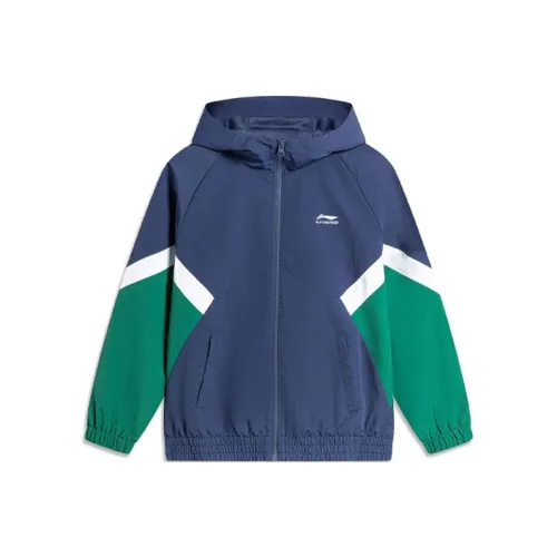 LINING YOUNG Тренчкот Sportlife Темный Корабельный Синий Детский