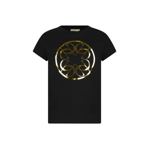 ELIE SAAB Черные Детские Рубашки T