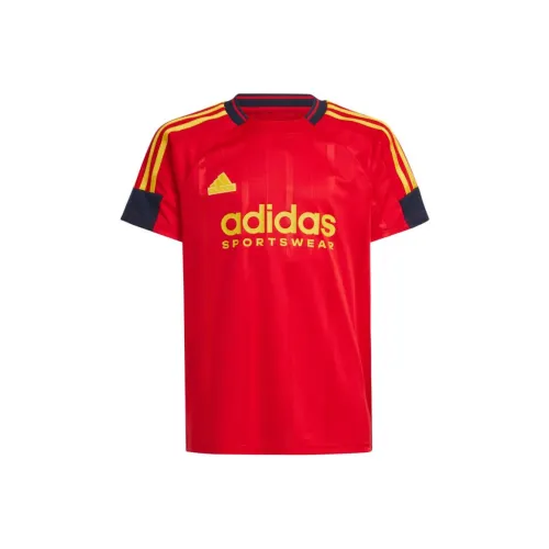 Adidas TIRO NATIONS PACK T-Shirt Red Teenagers