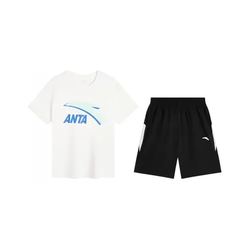 Antakids Повседневная спортивная одежда Pure White Dream Black Подростки