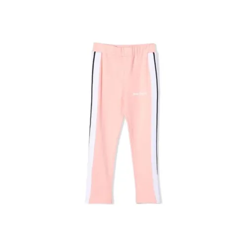 PALM ANGELS Розовые Kids Вязаные Тренировочные Брюки