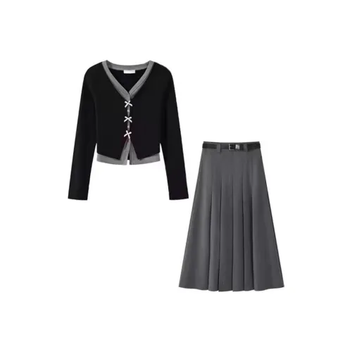 PLAY BUSH Комплект с юбкой Женские Серый