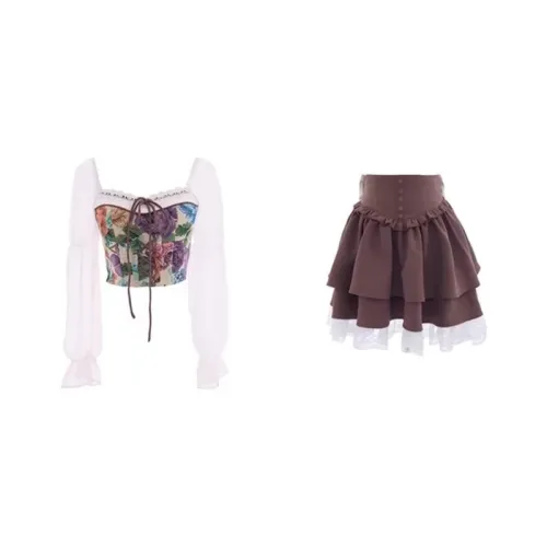 PLAY BUSH Женские комплекты с юбкой