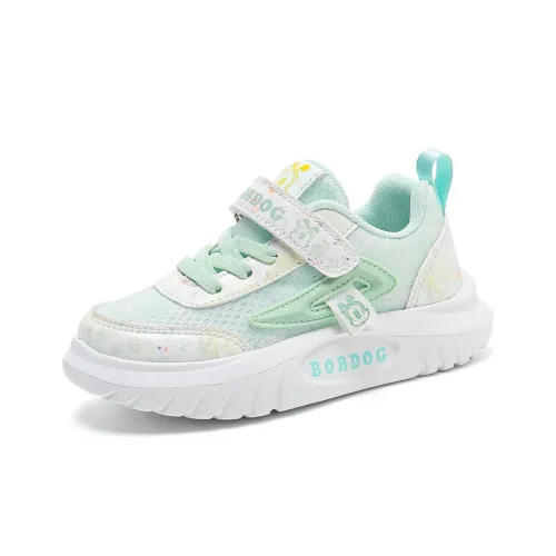 BOBDOG Slip-resistant Abrasion-resistant Lightweight Cushioned Low-top Kids Lifestyle Shoes Mint Green BOBDOG Противоскользящий Устойчивый к истиранию Легкий Амортизирующий Низкий верх Детские повседневные туфли Мятно-зеленый