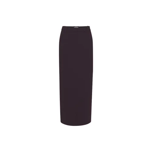 ARITZIA FW24 BABATON Chisel Maxi Юбка Повседневный Длинный Юбка Женские Noble Благородный пурпурный