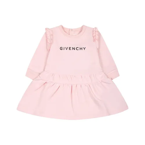 Givenchy Розовые Детские Платья
