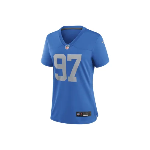 nike x NFL Aidan Hutchinson Detroit Lions Футбол Джерси Женские Синий