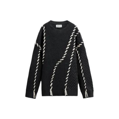 ZARA Темно-серый Kids Свитеры