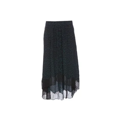 Zadig Voltaire Повседневный Длинный Юбка Женские Черный