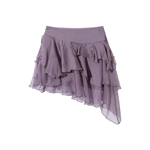 Ouyang Повседневные короткие юбки для женщин