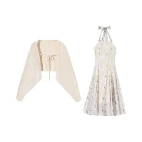 AFGGD Комплект с юбкой Женские Абрикос