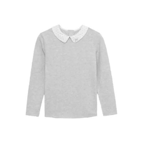 Mitti T Рубашка Однотонная Светло-Серый для Дети Возрастом 3-7 Лет