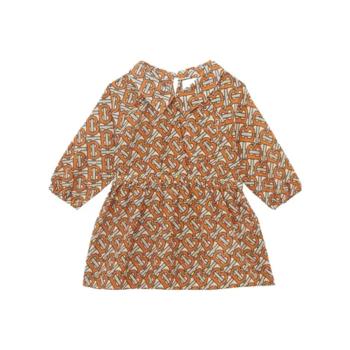 Burberry Платье Многоцветное Детское и для малышей