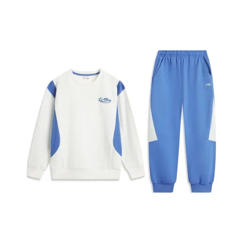 LINING YOUNG Повседневная спортивная одежда Sports Life Collection Айвори Ровинг Синий Детский
