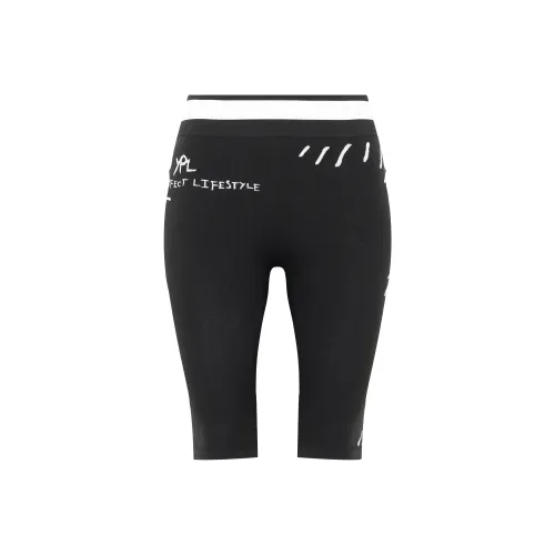 YPL Велосипедные шорты и шорты Женские Черные