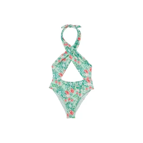 Victoria's Secret Зеленые Женские Ван-Пис Купальники