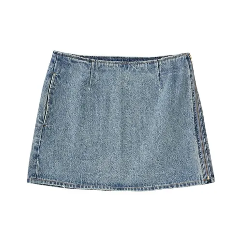 MOUSSY Джинсовые короткие юбки Женские